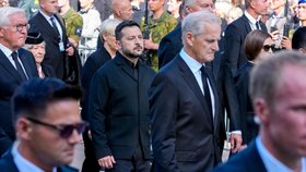 Pohřeb norského krále Haralda V.: Ukrajinský prezident Volodymyr Zelenskyj (9.9.2026)