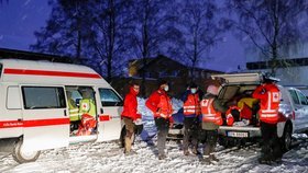 Přírodní katastrofa v Norsku: Mohutné sesuvy půdy (30.12.2020)