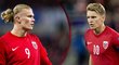Jako Ronaldo versus Messi. Je norský tým Ödegaardův, nebo Haalandův?