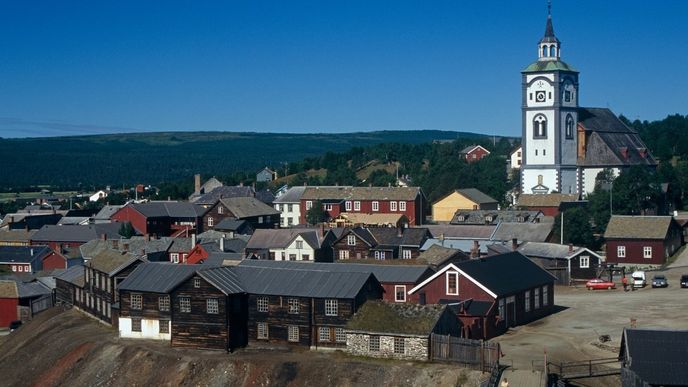 Norské městečko Røros
