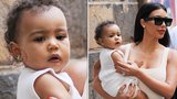K prvním narozeninám první diamanty! Dítě Kim Kardashian a Kanye Westa umí žít