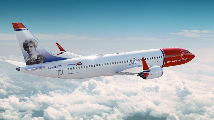 Norwegian nakupují letouny Boeing 737 MAX