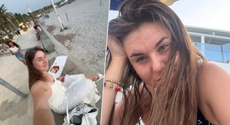 Wimbledonská šampionka Nosková utekla na Sardinii: Mise pizza, splněno! Wimbledonská šampionka Nosková utekla na Sardinii: Mise pizza, splněno!