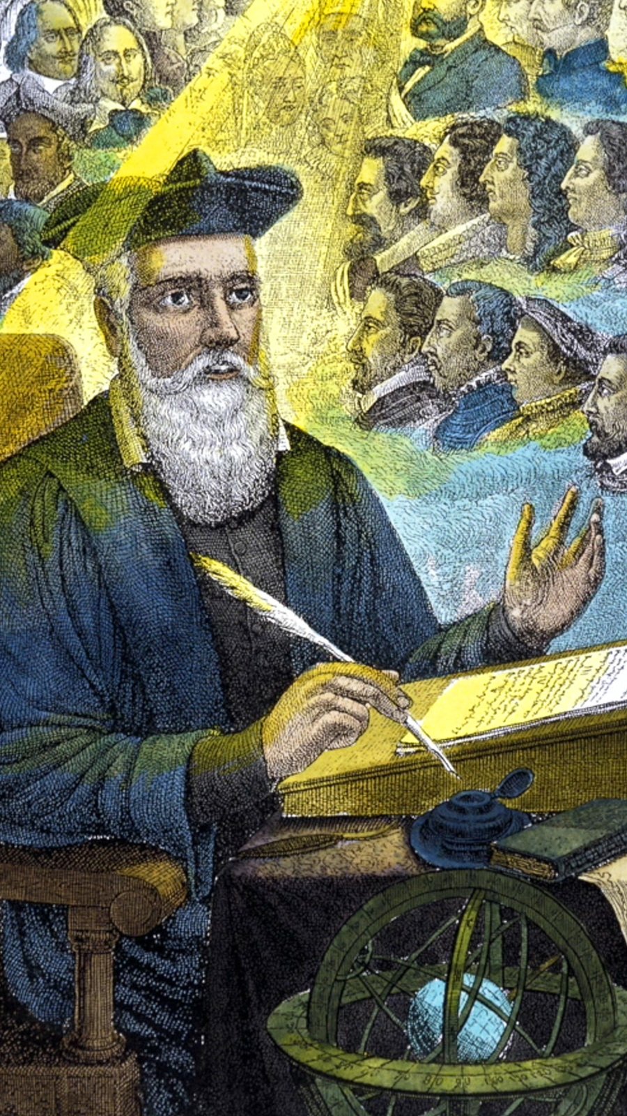 Francouzský lékař a astrolog Nostradamus