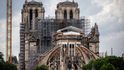 Pohled na katedrálu Notre-Dame v roce 2020 Pohled na katedrálu Notre-Dame v roce 2020