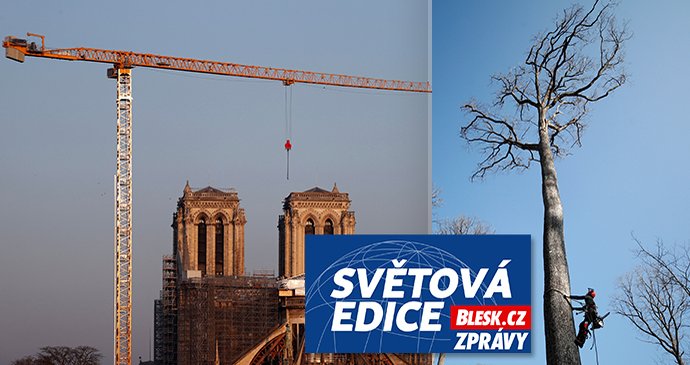 Oprava Notre-Dame.