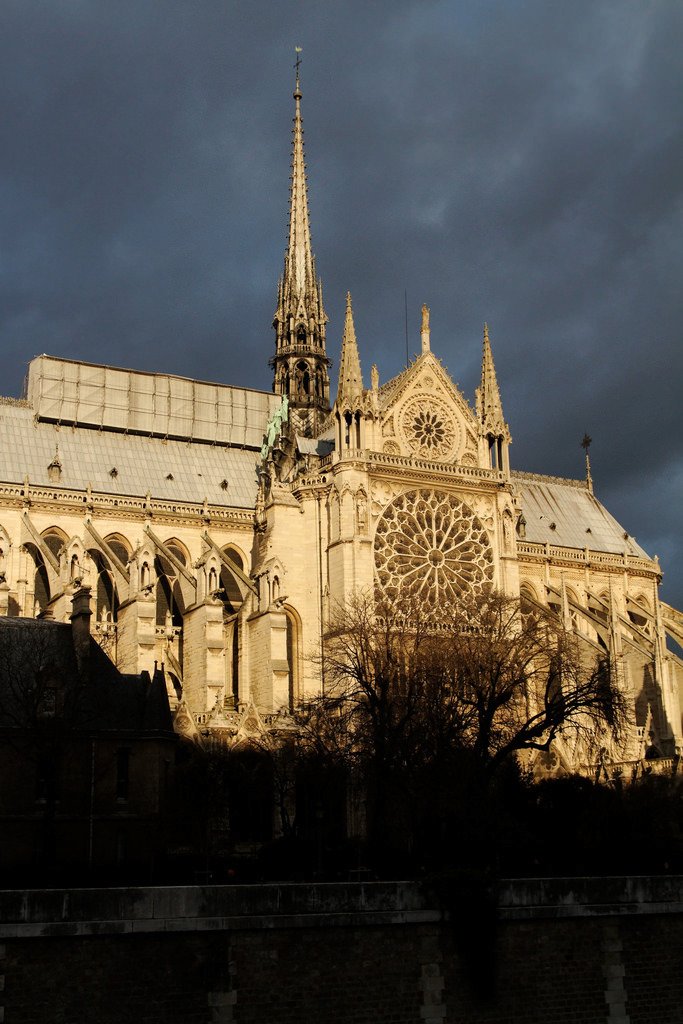 Katedrála Notre-Dame v Paříži je velmi frekventovaným místem.