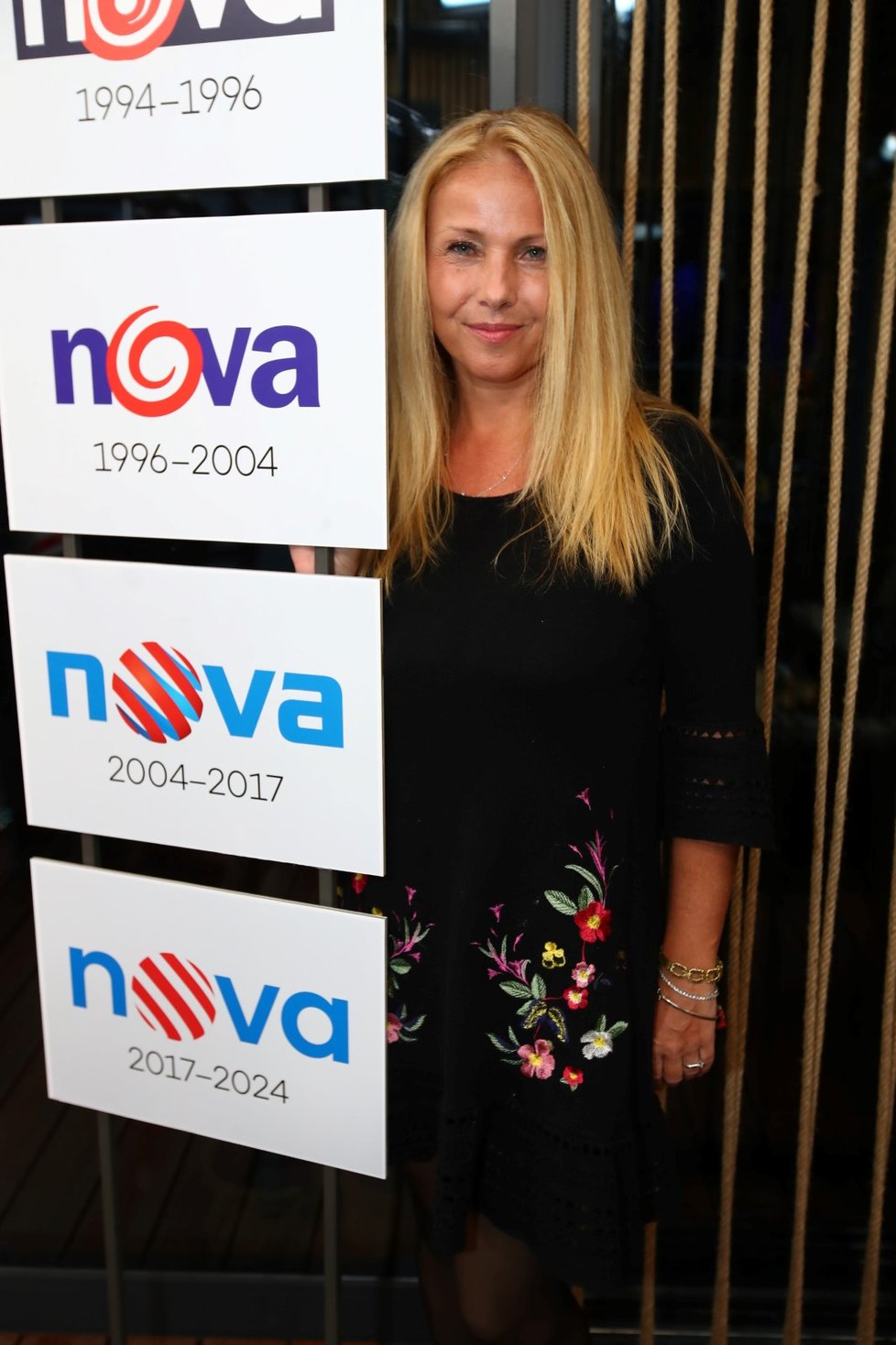 Televize Nova oslavila 30. narozeniny: Nikol Lenertová.
