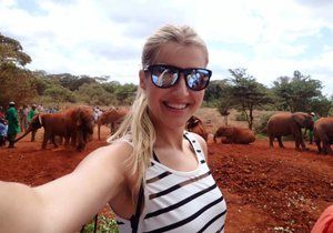 Jitka Nováčková vystřídala přítele za slony v Africe.