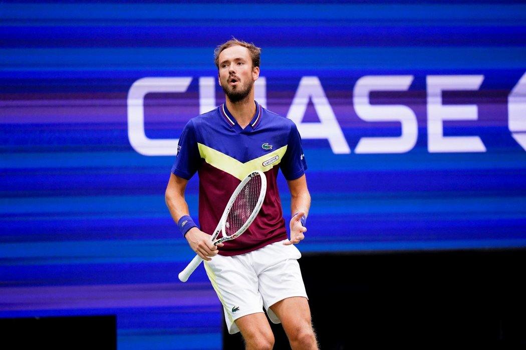 Daniil Medveděv ve finále US Open