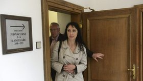 Lucie Novanská u soudu