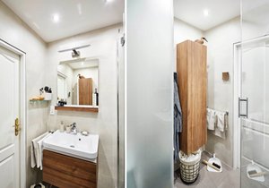Koupelna v paneláku může být moderní a funkční