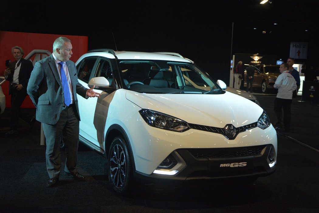 Evropská premiéra prvního SUV značky MG – modelu GS