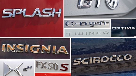 Tajemství názvů aut: Jak výrobci hledají jména svých modelů?