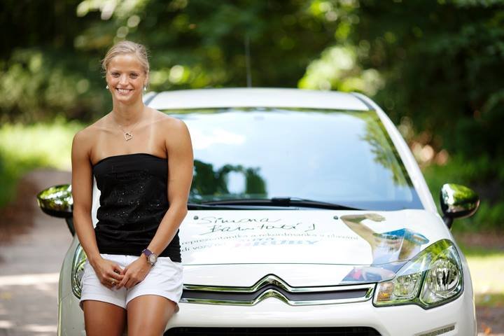 Simona Baumrtová a Citroën C3