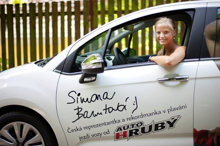 Simona Baumrtová a Citroën C3