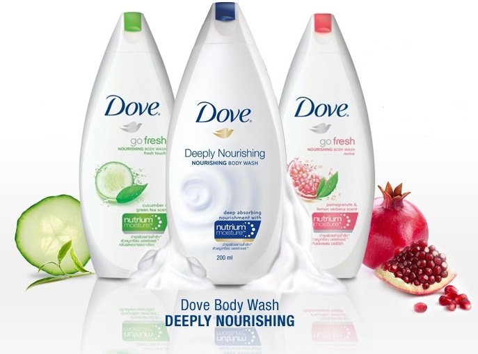Dove, sprchový gel Nutrium Moisture, 79 Kč, koupíte v síti drogerií
