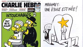 Karikatury Charlie Hebdo se často navážejí do Mohammeda a islámu