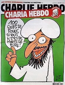 Karikatury Charlie Hebdo se často navážejí do Mohameda a islámu