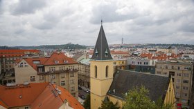 Praha jako na dlani.