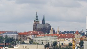 Pražský hrad jak na dlani - takový pohled skýtá lusthaus v Novomlýnské vodárenské věži. 