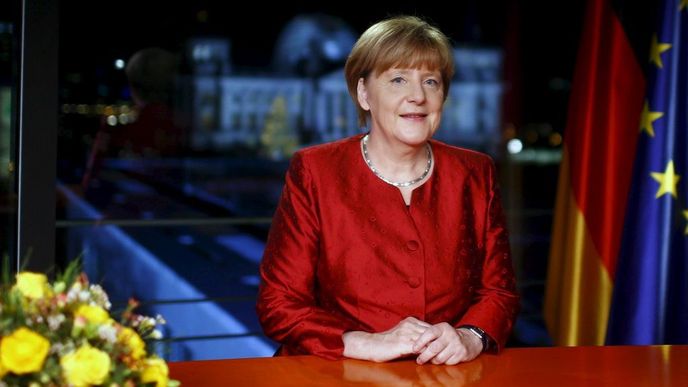 Novoroční projev německé kancléřky Angely Merkelové