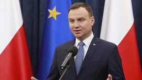 Polský prezident Andrzej Duda