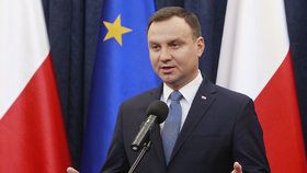 Polský prezident Andrzej Duda