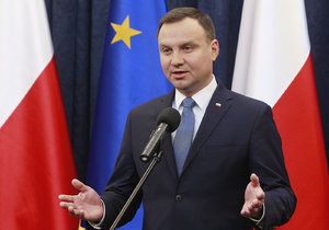 Polský prezident Andrzej Duda