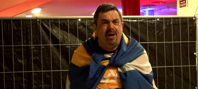 Pavel Novotný ještě před zápasem a před drtivou porážkou