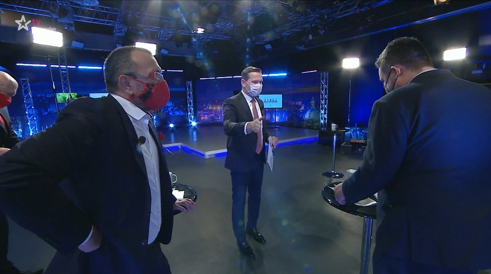 Na TV Barrandov byla ostrá debata. (6. 5. 2020)