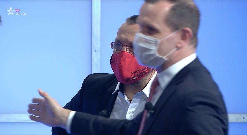 Na TV Barrandov byla ostrá debata. (6. 5. 2020)