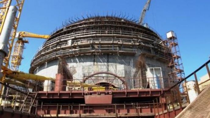 Stavba novovoroněžské jaderné elektrárny
