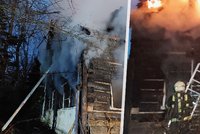 Tragédie při požáru v Novém Boru: Dobrovolného hasiče (†39) zabil zřícený strop. V troskách domu našli další tělo