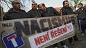 V Novém Bydžově se protestovalo proti „cikánskému teroru“