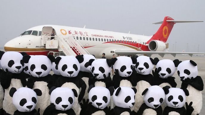 Nový letoun COMAC společnosti Chengdu Airlines