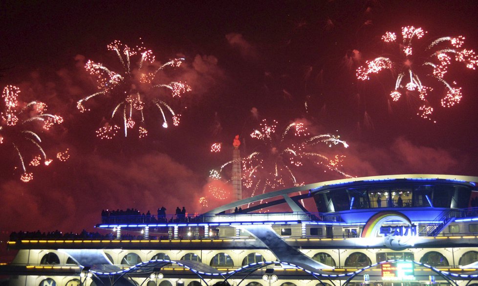 Oslavy Nového roku v Severní Korei
