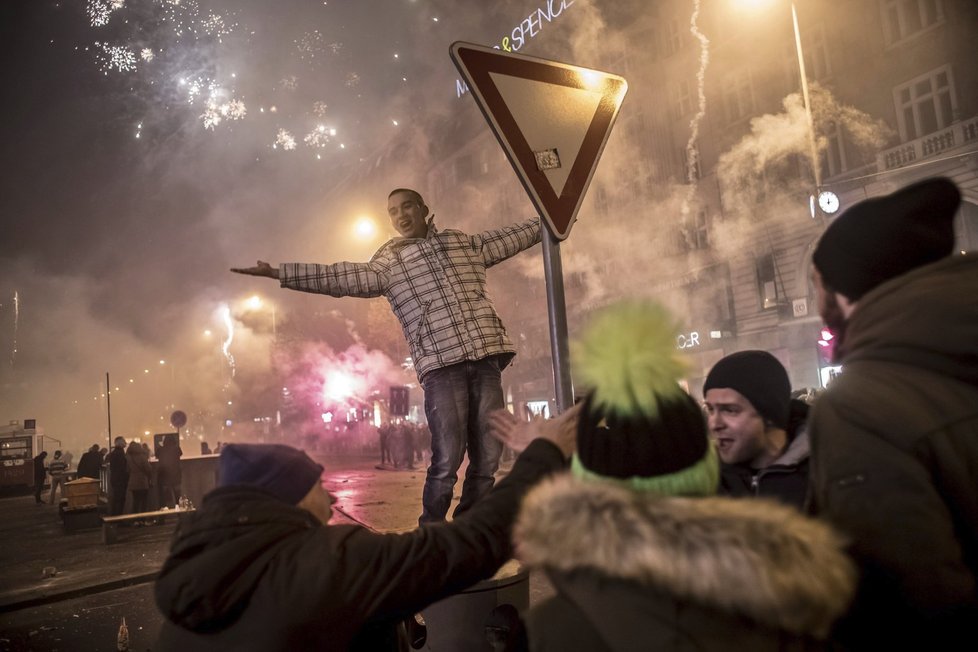 Praha slavila příchod Nového roku