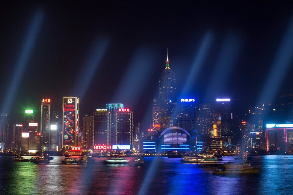 Také Hong Kong už vítal nový rok