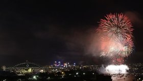 Sydney - i Australané se těší na Nový rok