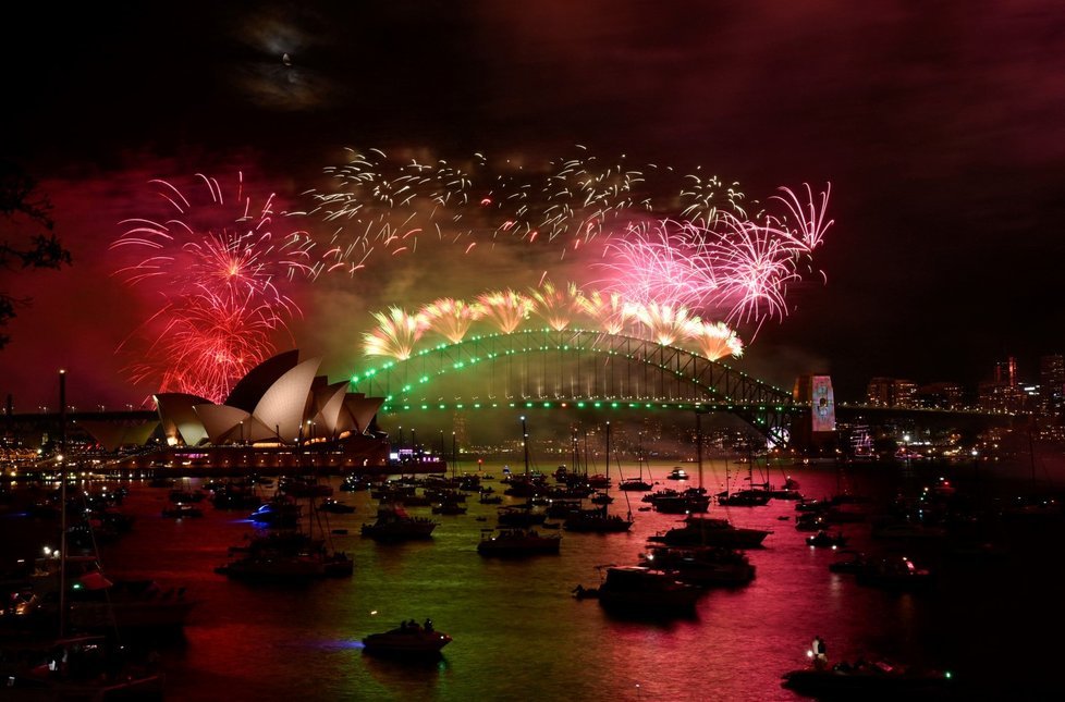 Oslavy Nového roku 2023 v Sydney