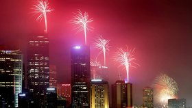 Australské Sydney bylo prvním velkým městem, které přivítalo Nový rok