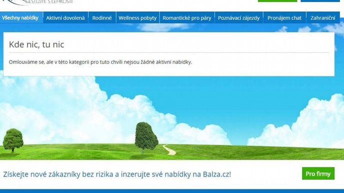 Nový slevový portál Balza.cz