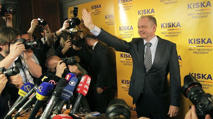 Nový slovenský prezident Andrej Kiska