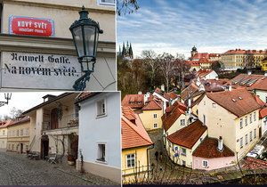 Jedno z nejmalebnějších zákoutí hlavního města - Nový Svět, skýtá řadu zajímavých tajemství a kuriozit.