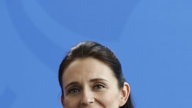 Novozélandská premiérka Jacinda Ardernová.