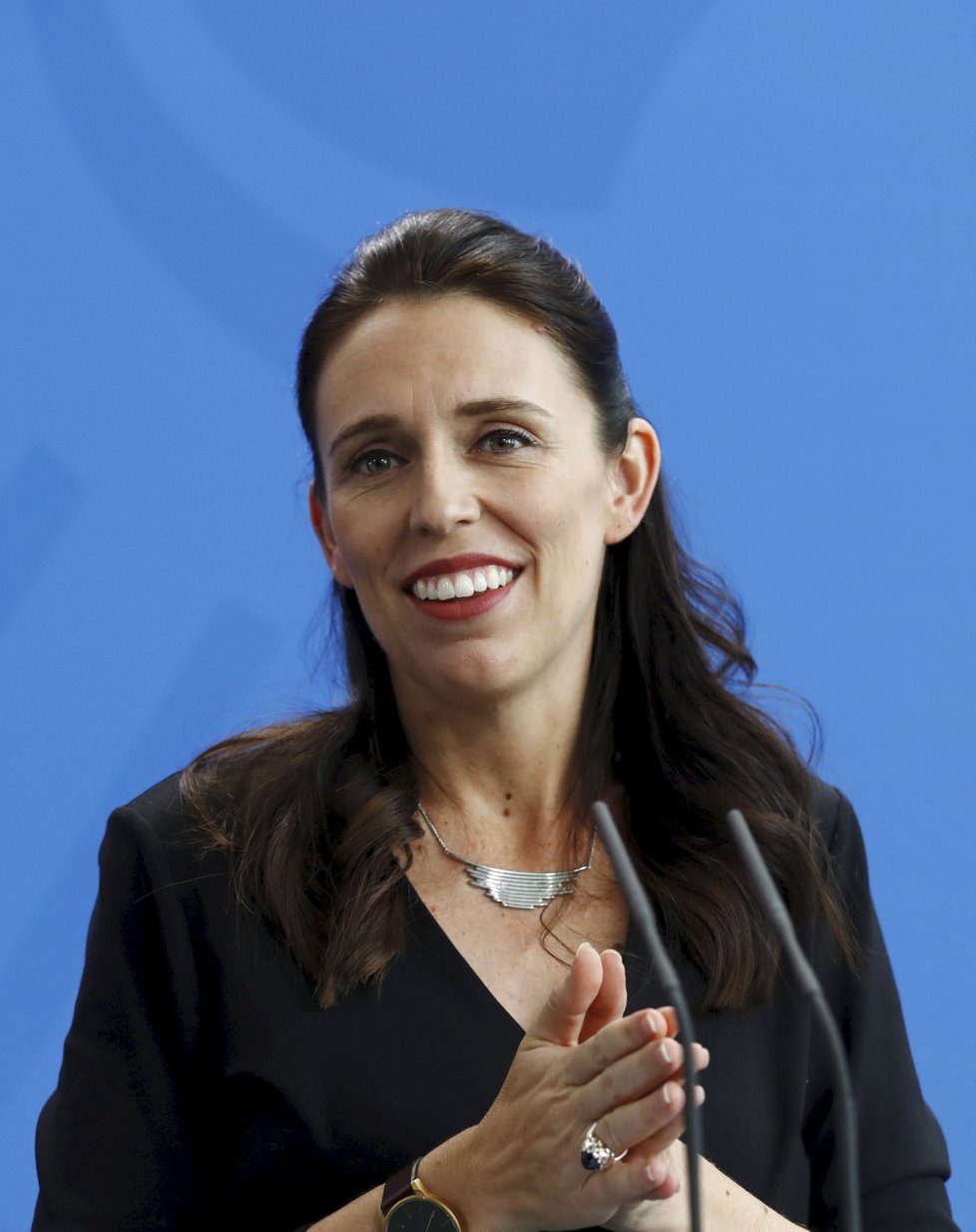 Novozélandská premiérka Jacinda Ardernová.