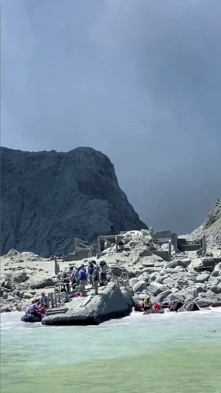 V pondělí 9.12.2019 došlo k erupci sopky na novozélandském ostrovu White Island.