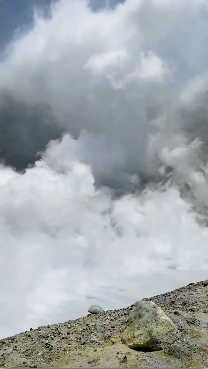 V pondělí 9. 12. 2019 došlo k erupci sopky na novozélandském ostrově White Island.