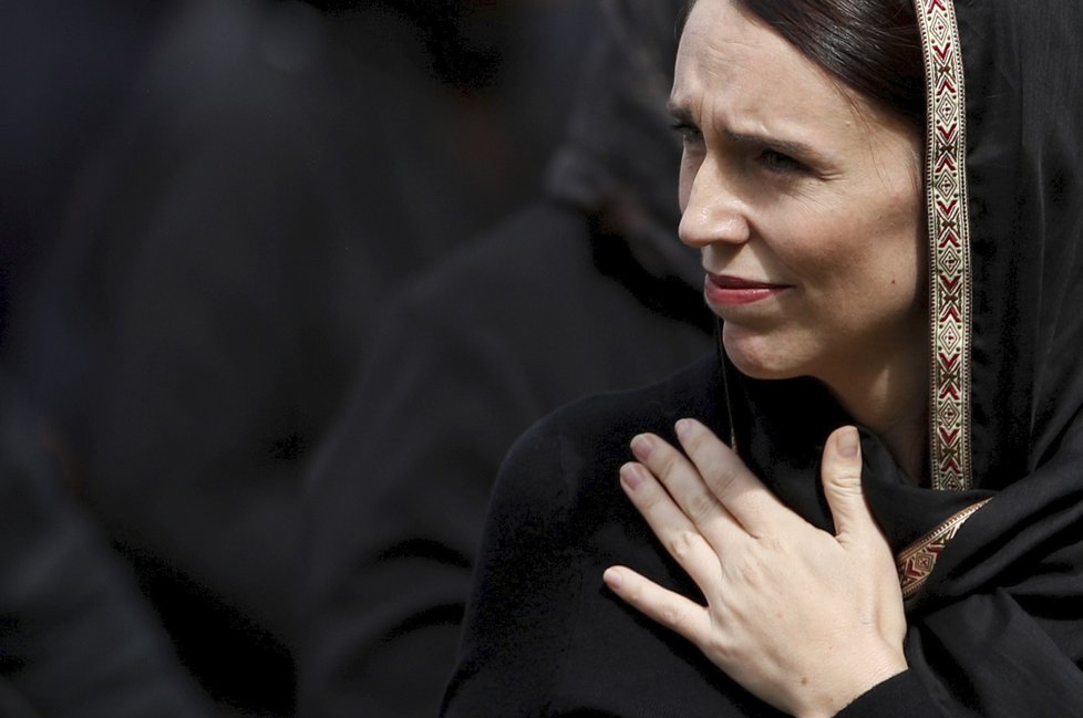 Novozélandská premiérka Jacinda Ardernová